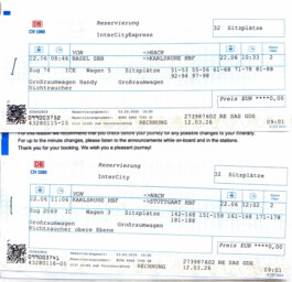 Studienreise → Stuttgart 22.06 to 26.06 